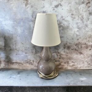 Modern gray desk room lamp
